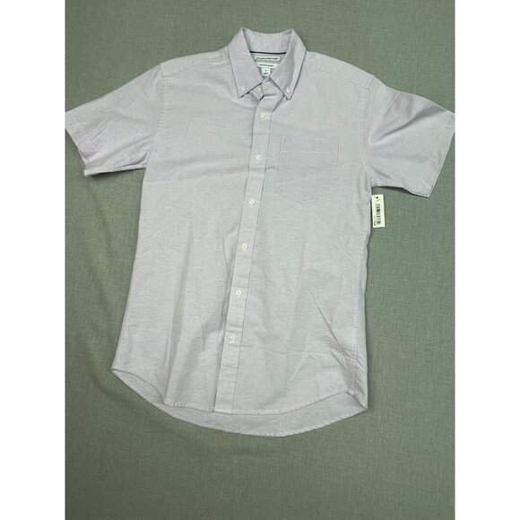 (3) Amzn Essentials XS Tops 2 Polo Shirts Orange & Gray And 1 Black Polyester - Picture 11 of 16